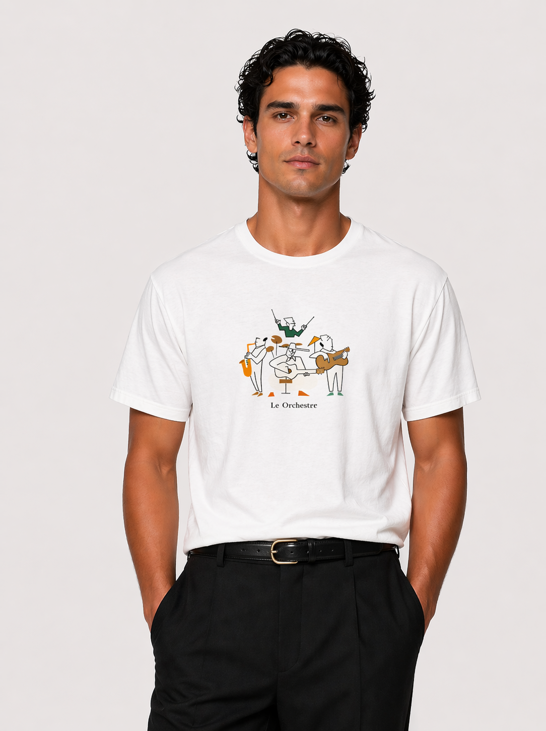 Orchestra T-shirt Weiß le Orchestre