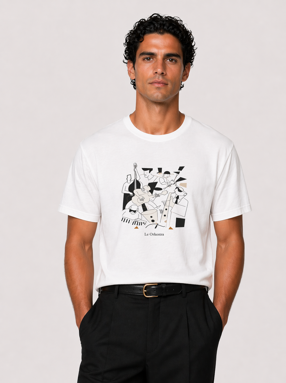 Orchestra T-shirt Weiß le Orkestra Jazz