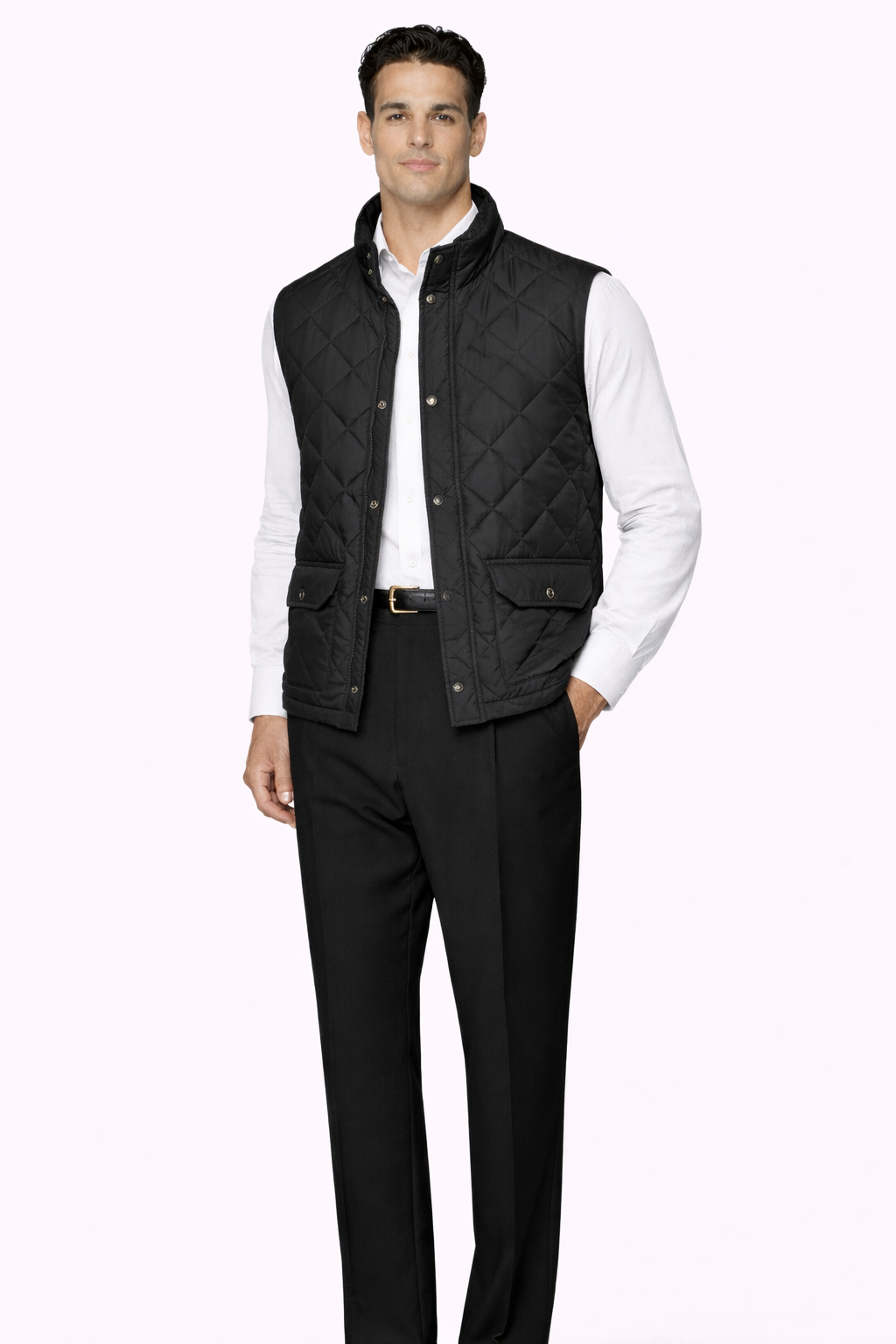 Capri Steppweste Schwarz