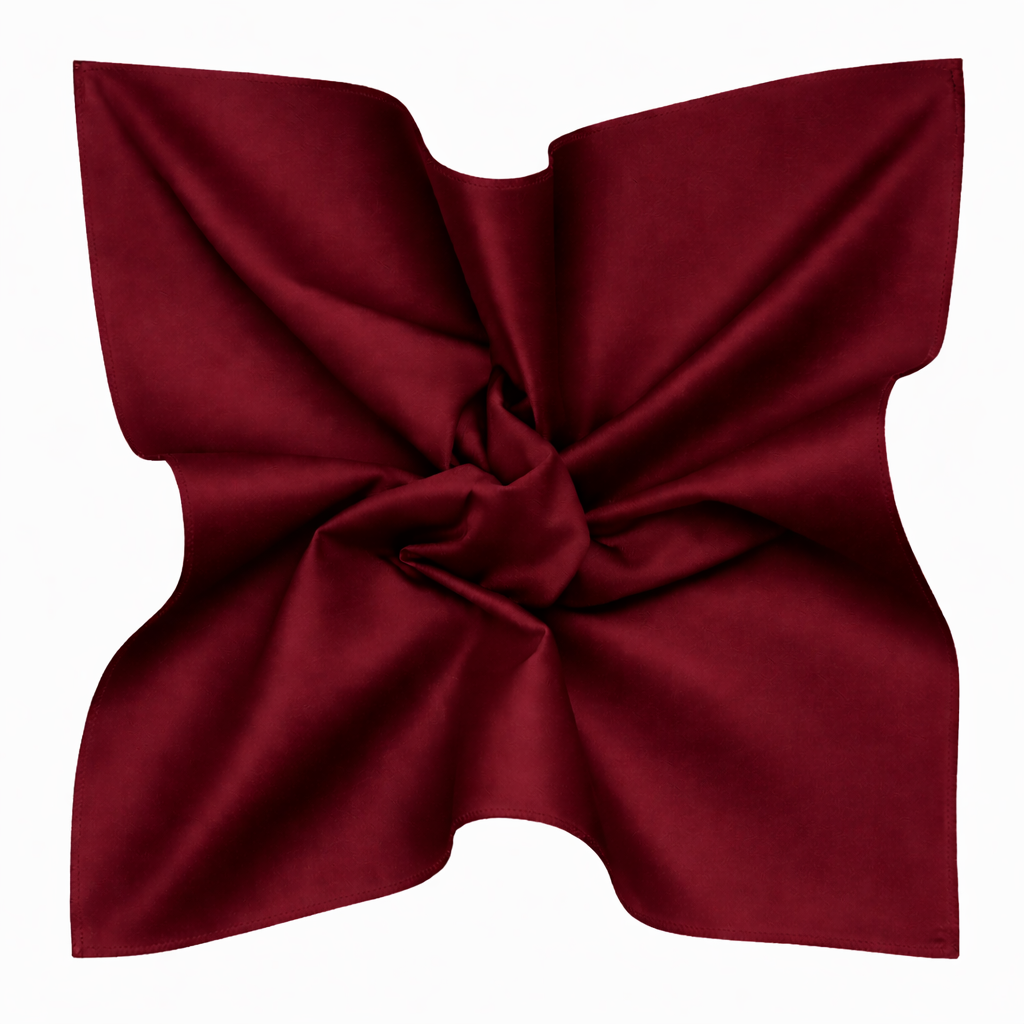 Einstecktuch Bordeaux