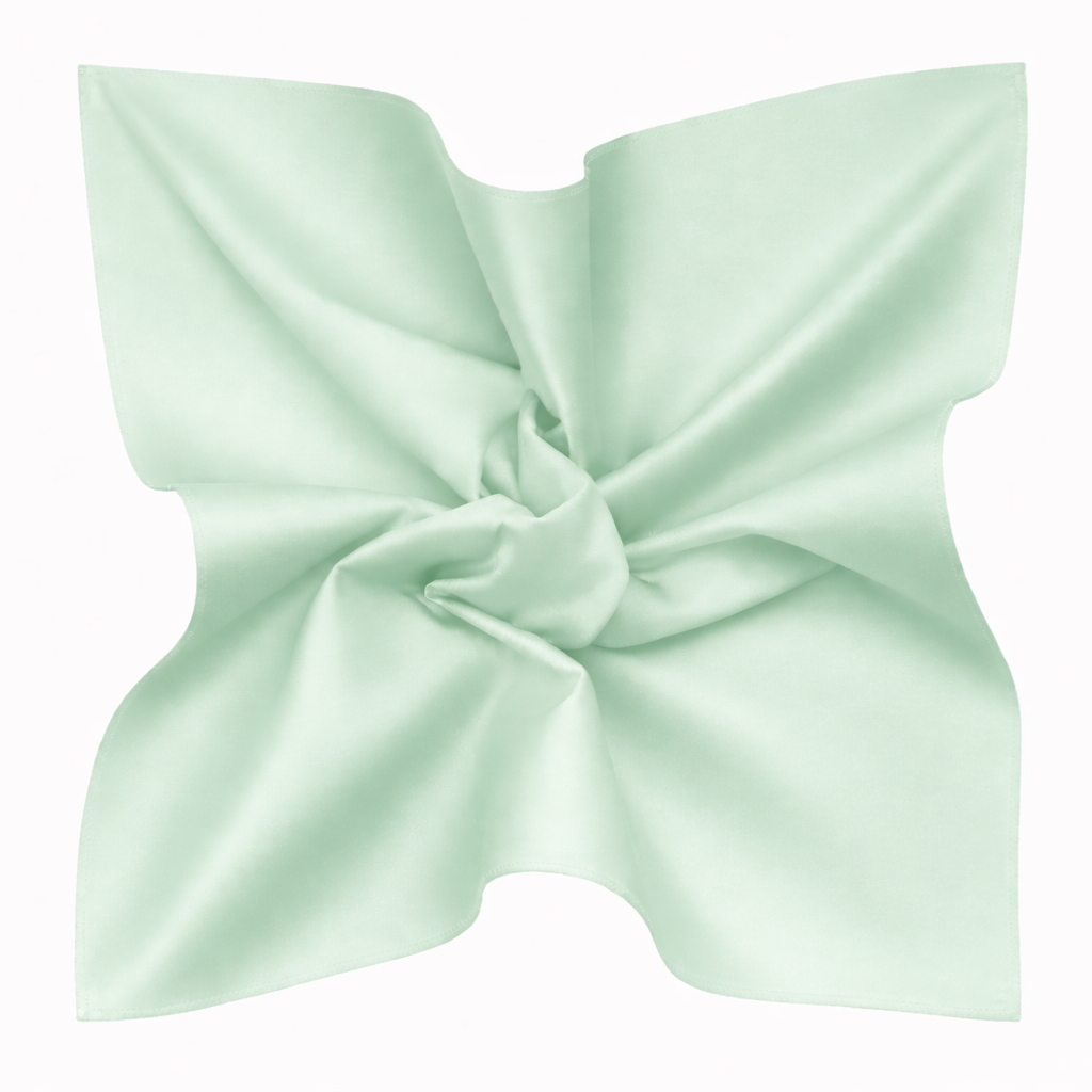 Einstecktuch Mintgrün