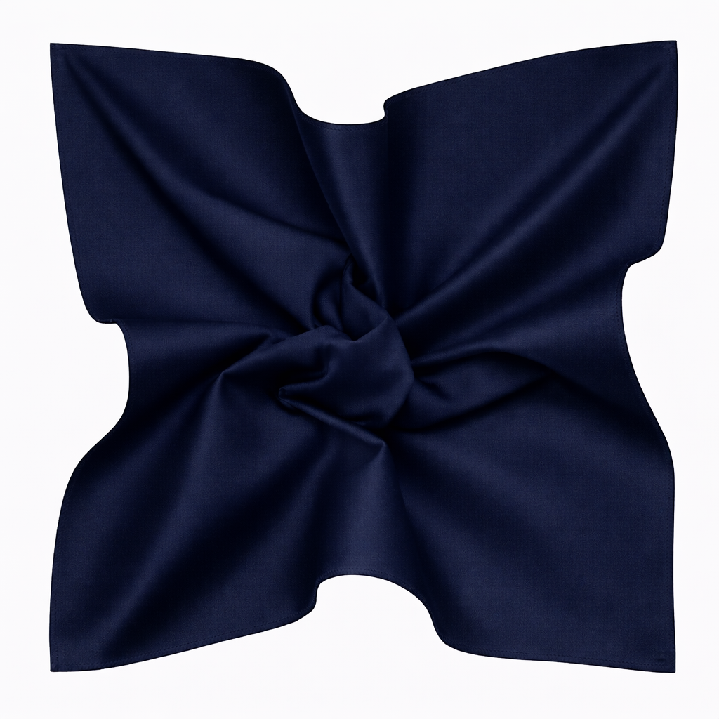 Einstecktuch Dunkelblau