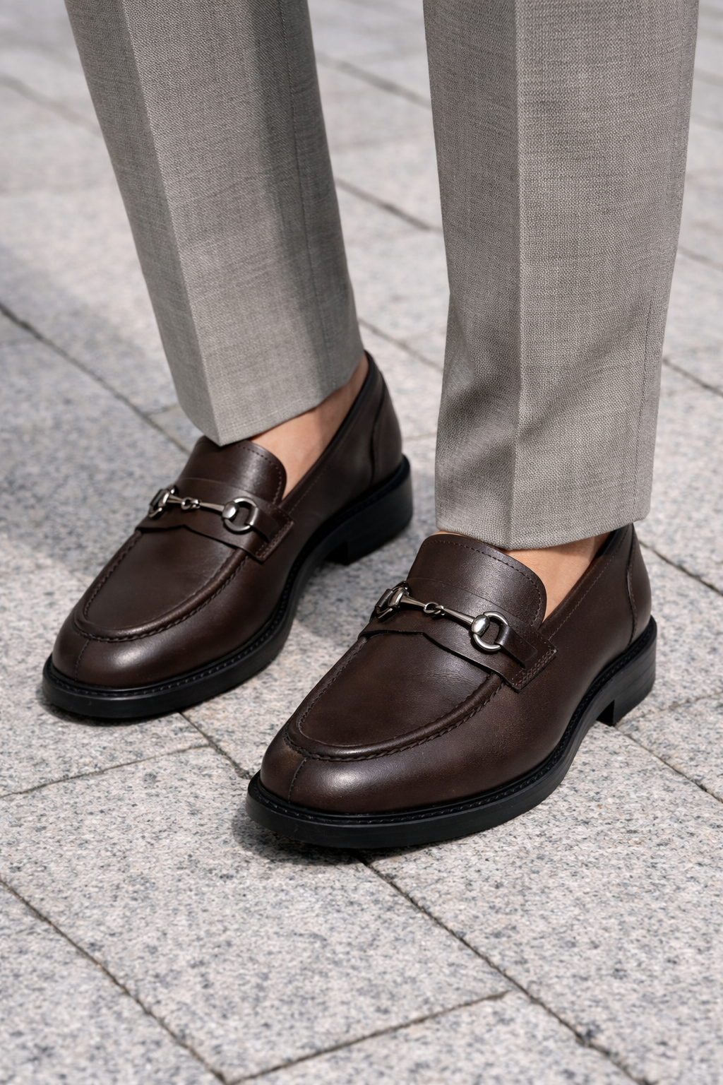 Elegante Loafer Herrenschuhe in Braun