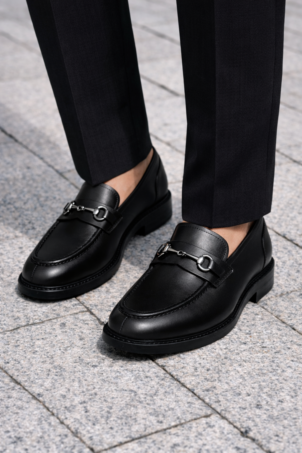 Elegante Loafer Herrenschuhe in Bchwarz